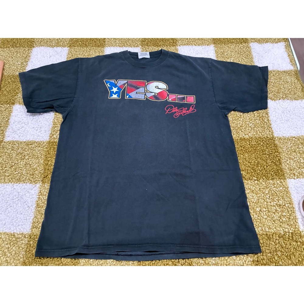 Vintage Dale Earnhardt NASCAR T Shirt XL Black Goodwrench It Will Fly USA Made